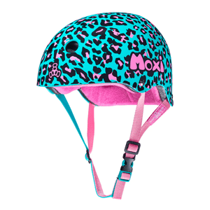 Moxi - Helmet Blue Leopard - helma Velikost: L - XL