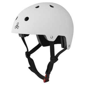 Triple Eight - Dual Certified Helmet EPS Liner White rubber - helma Velikost: L/XL