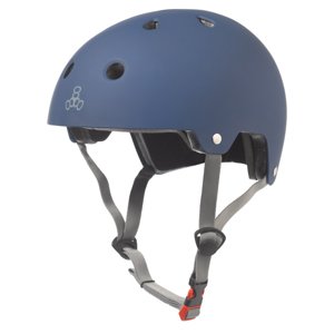 Triple Eight - Dual Certified Helmet EPS Liner Blue rubber - helma Velikost: XS/S