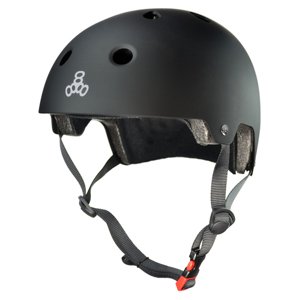 Triple Eight - Dual Certified Helmet EPS Liner All Black matte - helma Velikost: XS/S