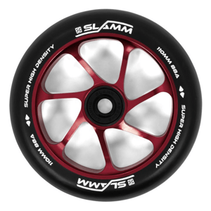 Slamm - Team Wheels - 110 mm - Black/Red - kolečko 1ks
