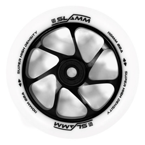 Slamm - Team Wheels - 110 mm - White/Black - kolečko 1ks