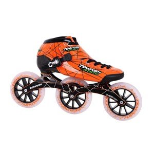 Tempish - Atatu Mid - Orange - kolečkové speed brusle Velikost: 49