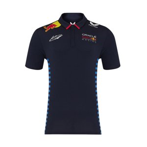Red Bull Racing pánské polo tričko Driver Max Verstappen blue F1 Team 2024 Castore TM5885M