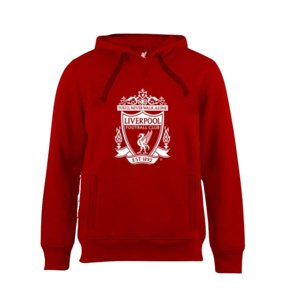 FC Liverpool pánská mikina s kapucí No35 red - M