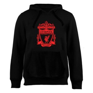 FC Liverpool pánská mikina s kapucí No35 black - XL