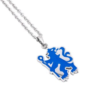 FC Chelsea přívěšek na krk Colour Lion Pendant & Chain TM-05112