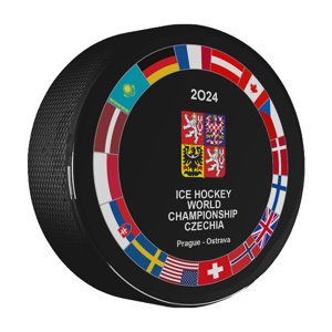 Hokejové reprezentace puk Ice Hockey World Championship Czechia MS 2024 114869