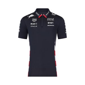 Red Bull Racing pánské polo tričko America Race navy F1 Team 2024 TM5972M