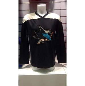 San Jose Sharks pánské tričko s dlouhým rukávem Long Sleeve Crew 15 CCM 25750