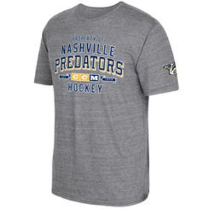 Nashville Predators pánské tričko CCM Property Block Tri-Blend CCM 30427