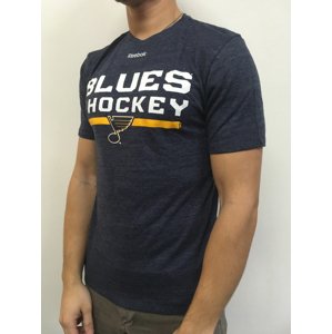 St. Louis Blues pánské tričko Locker Room 2016 navy Reebok 37214