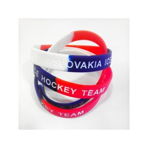 Hokejové reprezentace silikonový náramek Slovakia Ice Hockey Team 59136