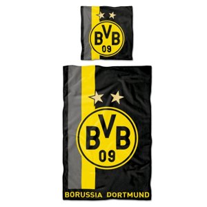 Borussia Dortmund povlečení na jednu postel stripes 1178