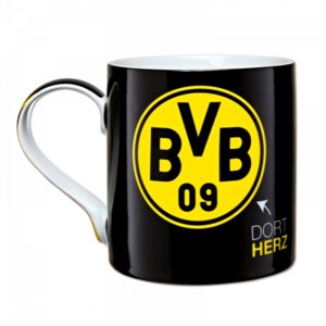 Borussia Dortmund hrníček black BVB 1190