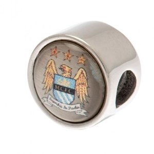 Manchester City korálek na náramek Bracelet Charm Crest m50chcmacec