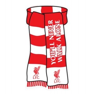 FC Liverpool plechová cedule scarf small 1379