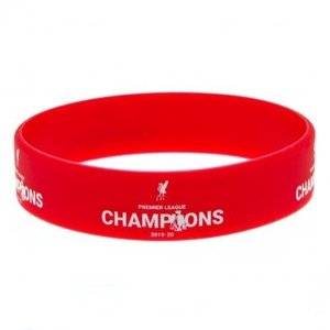FC Liverpool silikonový náramek Premier League Champions Wristband d60sillivpr