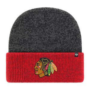 Chicago Blackhawks zimní čepice Two Tone Brain Freeze 47 Cuff Knit 47 Brand 82577