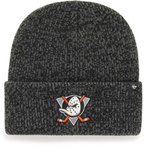 Anaheim Ducks zimní čepice Brain Freeze 47 Cuff Knit black 47 Brand 77660