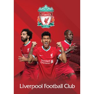 FC Liverpool blok/sešit A5 Euco lined 38552