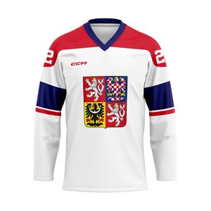 Hokejové reprezentace hokejový dres Czech Republic white CCM 91107