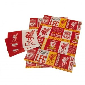 FC Liverpool balící papír 2 pcs Gift Wrap 41517