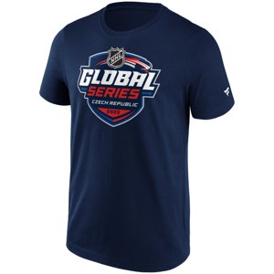 Hokejové reprezentace pánské tričko Global Series 2022 Challenge Czech Republic Primary Logo Graphic Fanatics Branded 94785