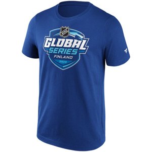 Hokejové reprezentace pánské tričko Global Series 2022 Challenge Finland Primary Logo Graphic Fanatics Branded 94800