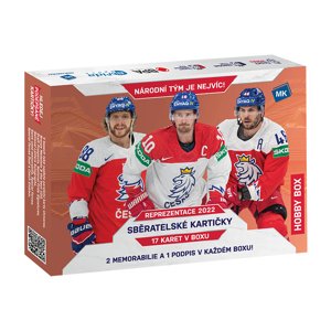 NHL boxy hokejové karty NHL Czech hockey national team representation 2022 Hobby box 100301