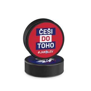 Hokejové reprezentace puk Czech republic tricolour reversible 101890