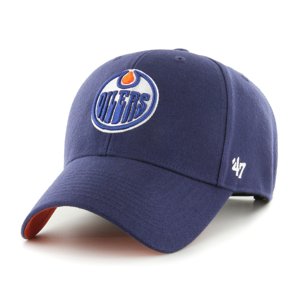 Edmonton Oilers čepice baseballová kšiltovka Ballpark Snap 47 MVP NHL navy 47 Brand 102193