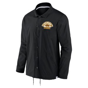 Boston Bruins pánská bunda True Classics Varsity Coach black Fanatics Branded 102792
