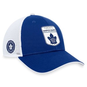Toronto Maple Leafs čepice baseballová kšiltovka Draft 2023 Podium Trucker Adjustable Authentic Pro Fanatics Branded 103113