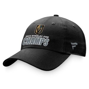 Vegas Golden Knights čepice baseballová kšiltovka 2023 Stanley Cup Champions Adjustable Hat black Fanatics Branded 104226
