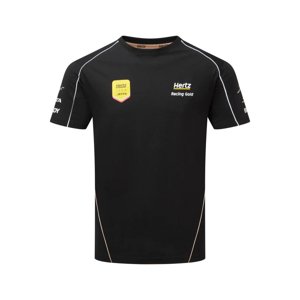Hertz Team Jota pánské tričko black 2023 Stichd HTZ18T1M