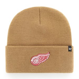 Detroit Red Wings zimní čepice Haymaker ´47 Cuff Knit brown 47 Brand 105390