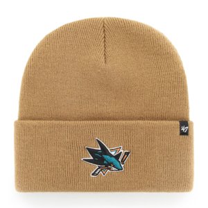 San Jose Sharks zimní čepice Haymaker ´47 Cuff Knit brown 47 Brand 105417