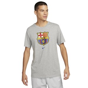 FC Barcelona pánské tričko Crest grey Nike 54337