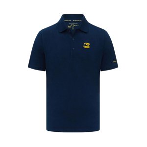 Ayrton Senna pánské polo tričko Seasonal blue 2023 Stichd 701223310001225