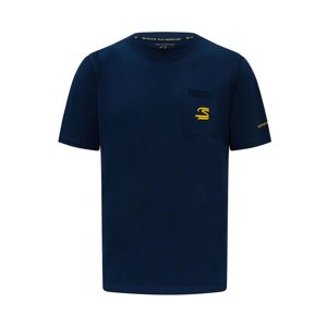 Ayrton Senna pánské tričko Seasonal blue 2023 Stichd 701223316002220