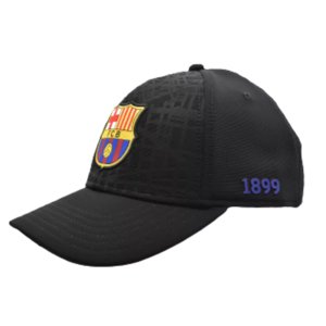 FC Barcelona dětská čepice baseballová kšiltovka Barca black 54946