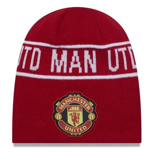 Manchester United zimní čepice Wordmark Skull New Era 55226