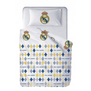 Real Madrid sada povlečení na jednu postel white 55105