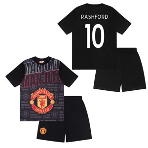 Manchester United dětské pyžamo Crest Rashford 55250