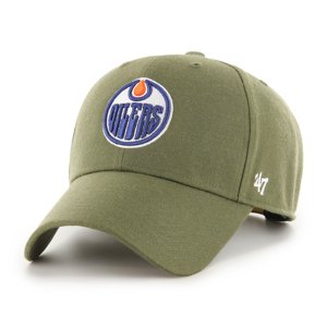 Edmonton Oilers čepice baseballová kšiltovka 47 MVP SNAPBACK Sandalwood 47 Brand 107118
