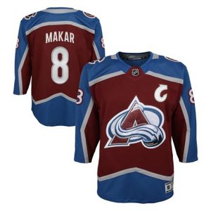 Colorado Avalanche dětský hokejový dres Cale Makar Premier Home Outerstuff 108105