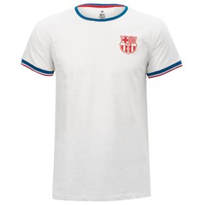 FC Barcelona dětské tričko Cotton Offwhite - 10 let