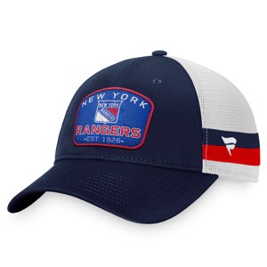 New York Rangers čepice baseballová kšiltovka Fundamental Structured Trucker Fanatics Branded 109785