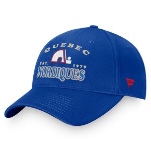 Quebec Nordiques čepice baseballová kšiltovka Heritage Unstructured Adjustable Fanatics Branded 111660